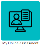 QCAA Student Portal tile for Online Assessment