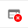 Icon for blocked pop-ups in Edge browser