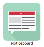 The Noticeboard app tile